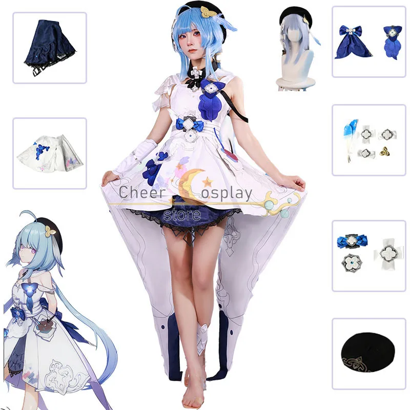 

Anime Griseo Honkai Cosplay Game Honkai Impact 3rd Griseo Cosplay Costume Party Outfits Costume Wig Full Set for Women Dress