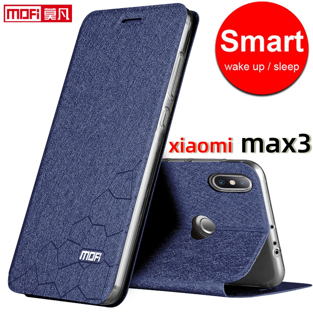 flip case for xiaomi max3 case xiaomi mi max 3 cover luxury glitter cover book Kickstand tpu leather mi max 3 full cover silicon 2