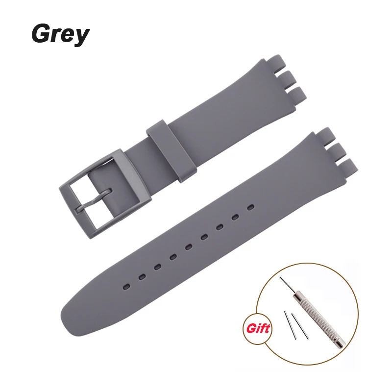 Colorful Silicone Sports Watch Band - Unisex Rubber Strap Replacement Bracelet Accessories