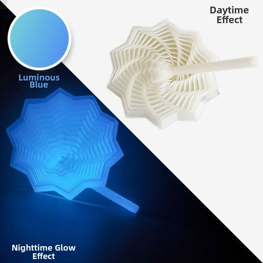 3D Printing Fractal Fidget Star Model Visual Illusion Expanded Spirals Sensory Toy Geometric Design Relaxation