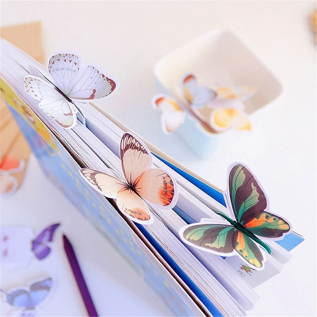 30pcs/set Rectangle Kraft Paper Bookmarks Book Page Clips Separator Pages  Tags Classical DIY Bookmark Supplies