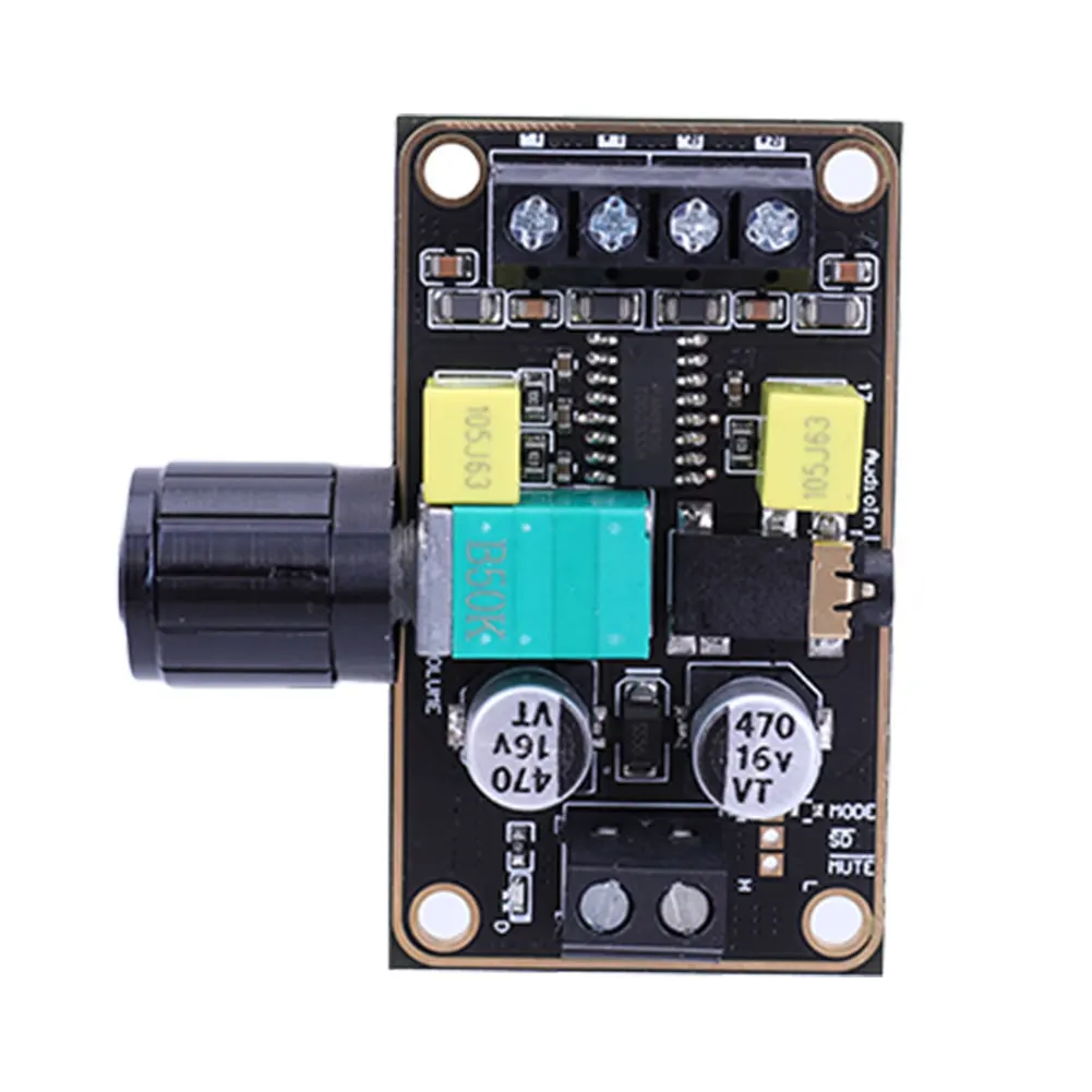PAM8406 Stereo Digital Amplifier Board 5Wx2 Dual Channel Sound Amplifier Module DC5V Class D for Speaker Sound System DIY