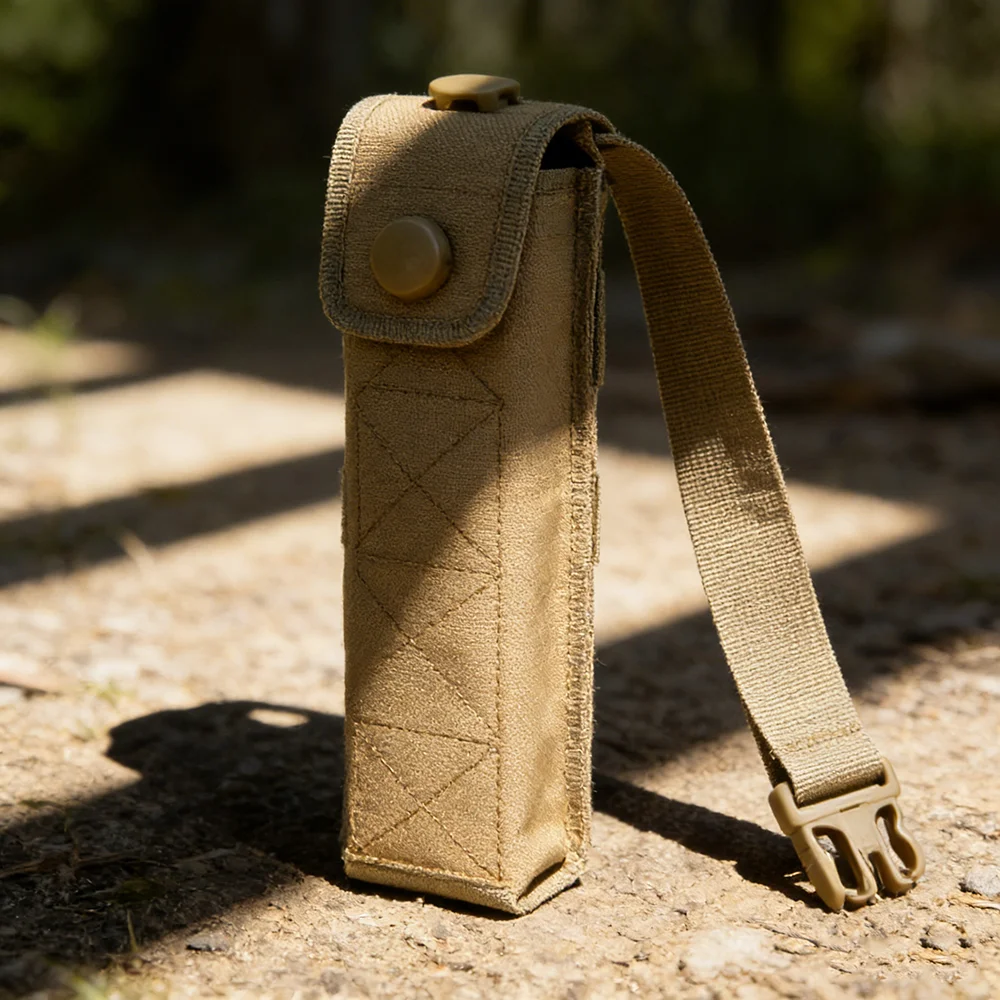 Molle 손전등 파우치 EDC 토치 홀더 허리 가방 야외 캠핑 하이킹 사냥 도구 주최자 다목적 가위 케이스
