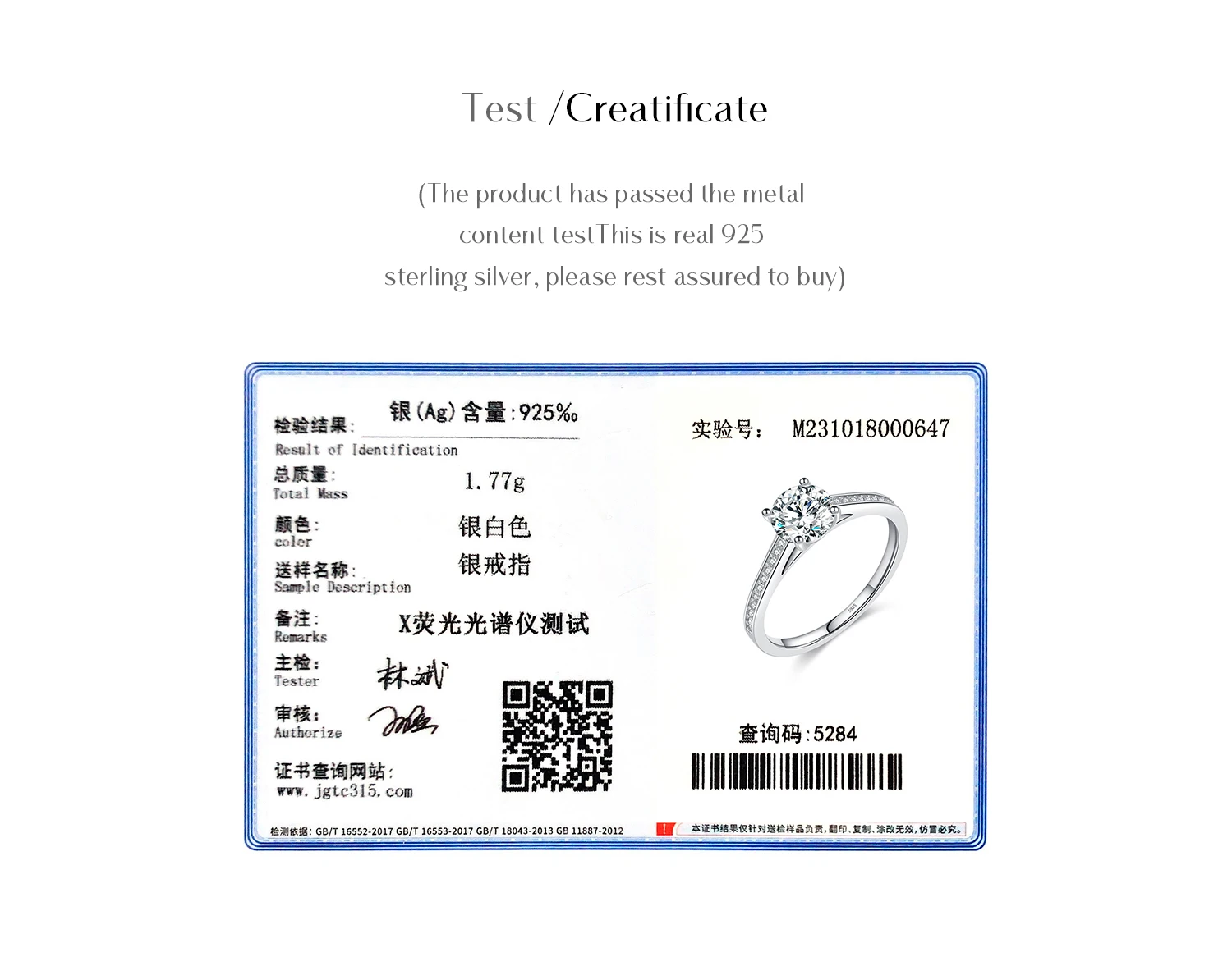 MODIAN D Color Lab Diamond 1CT Moissanite Ring For Women 925 Sterling Silver Classic Wedding Engagement Band Jewelry Gifts MODIAN D Color Lab Diamond 1CT Moissanite Ring For Women 925 Sterling Silver Classic Wedding Engagement Band Jewelry Gifts