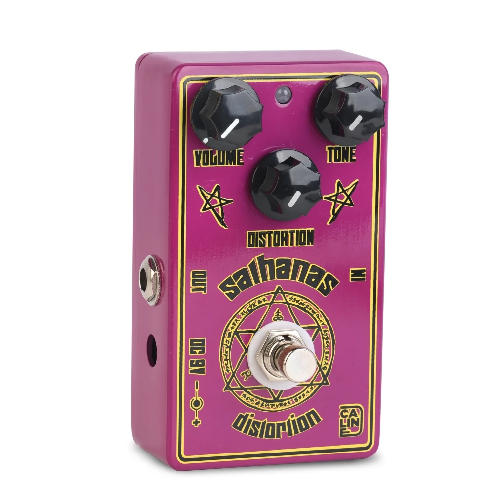 Pédale Overdrive Guitare Electrique Effet Distortion CALINE