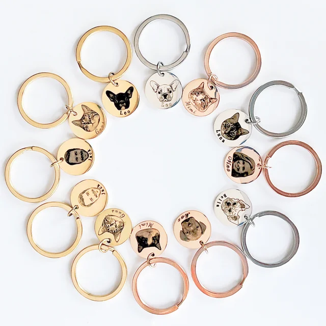 Collier Photo personnalisé, nouveauté, cadeau pour femmes, pendentif pour animaux de compagnie, saint-valentin, bijoux, Support pour chien, livraison directe 6