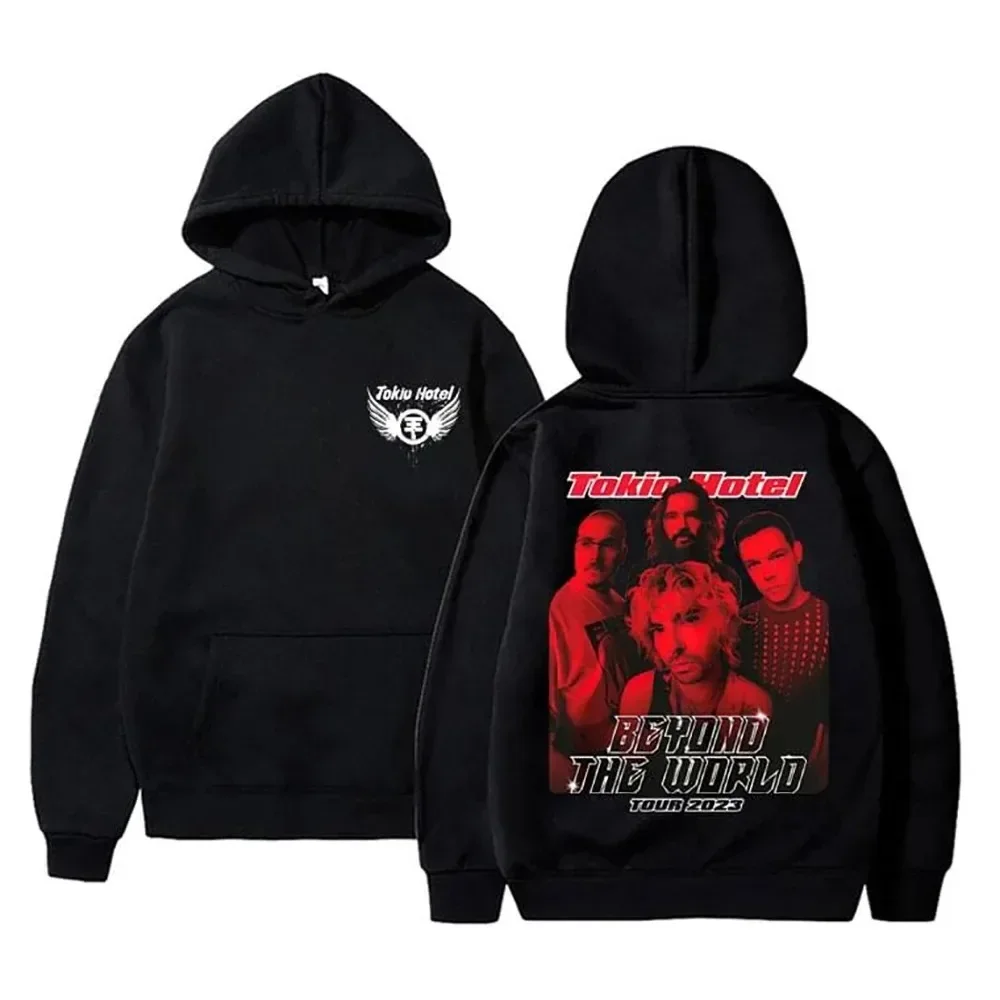 Kaulitz 89 Tokio Hotel Hoodies Rock Band Pullovers Bill Kaulitz