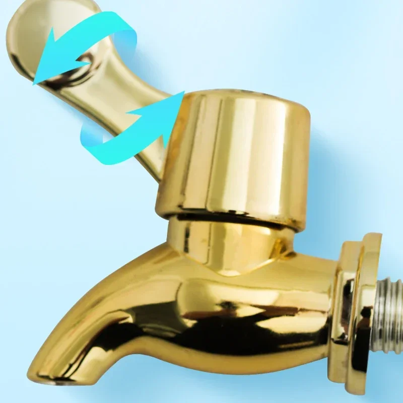 Bathroom Faucet Beverage Faucet Water Tap Faucet Wine Bottle Faucet 1Pc Plastic Jar Barrel Water Tank Faucet Filter Glass Wine Bottom Valve
