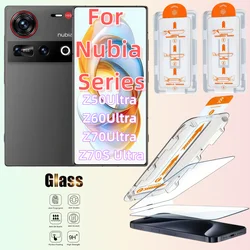 Premium 2 - Pack High Definition Tempered Glass Screen Protector, Dust - Free for ZTE nubia Z50 Ultra