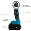 120W Rechargeable Hot Melt Machine Cordless PPR Water Pipe Melter 340°Plastic Welding Machine 12V Battery Powered 6