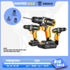DEKO 12V 16V 20V SET1 Cordless Drill 2 Speed Electric Screwdriver DIY Mini Wireless Power Driver DC Lithium-Ion Battery 3/8-Inch 1