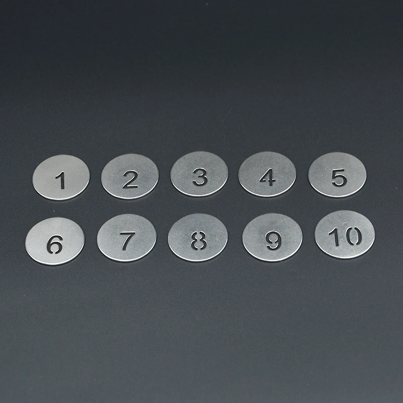 200pcs with LOGO Customized Stainless Steel Round Dog Tags Necklace Pendants DIY Various Shape