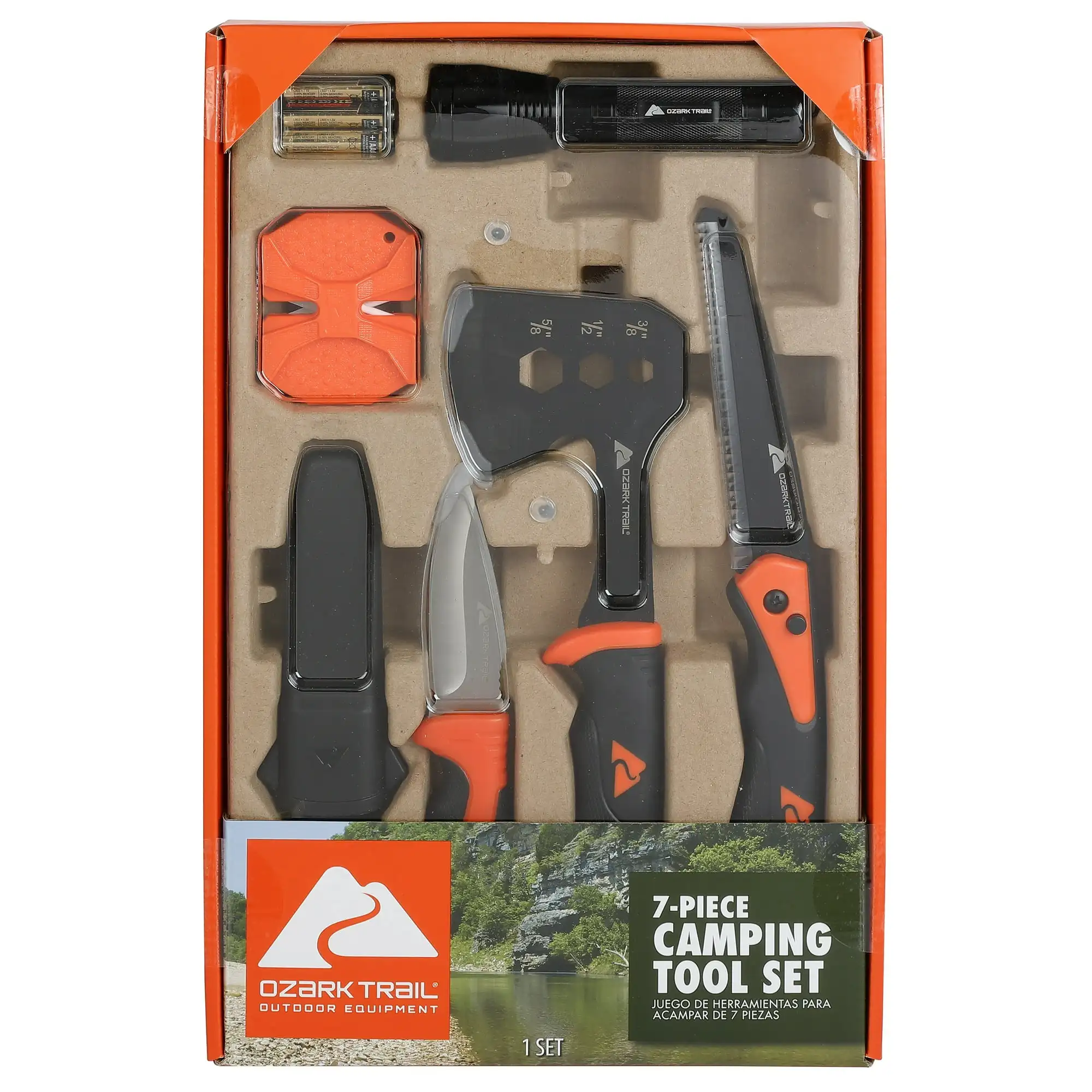 7-Piece Camping Tool Set 1
