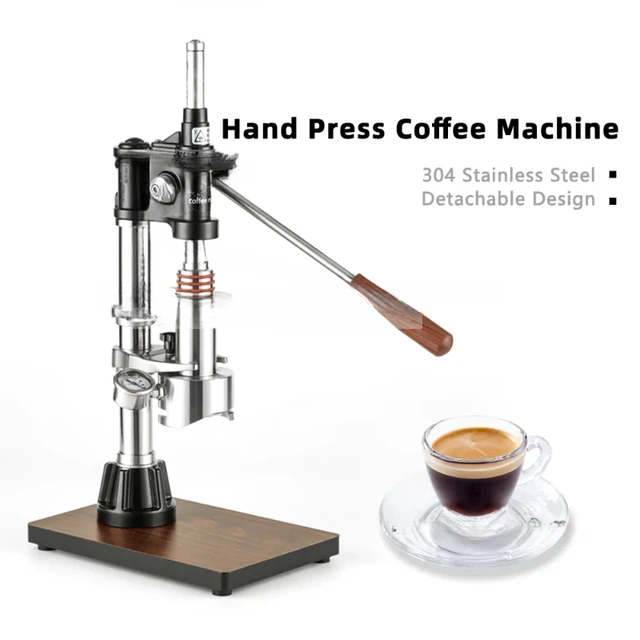 Manual Espresso Coffee Machine 58mm Hand Press Coffee Maker Italian Coffee