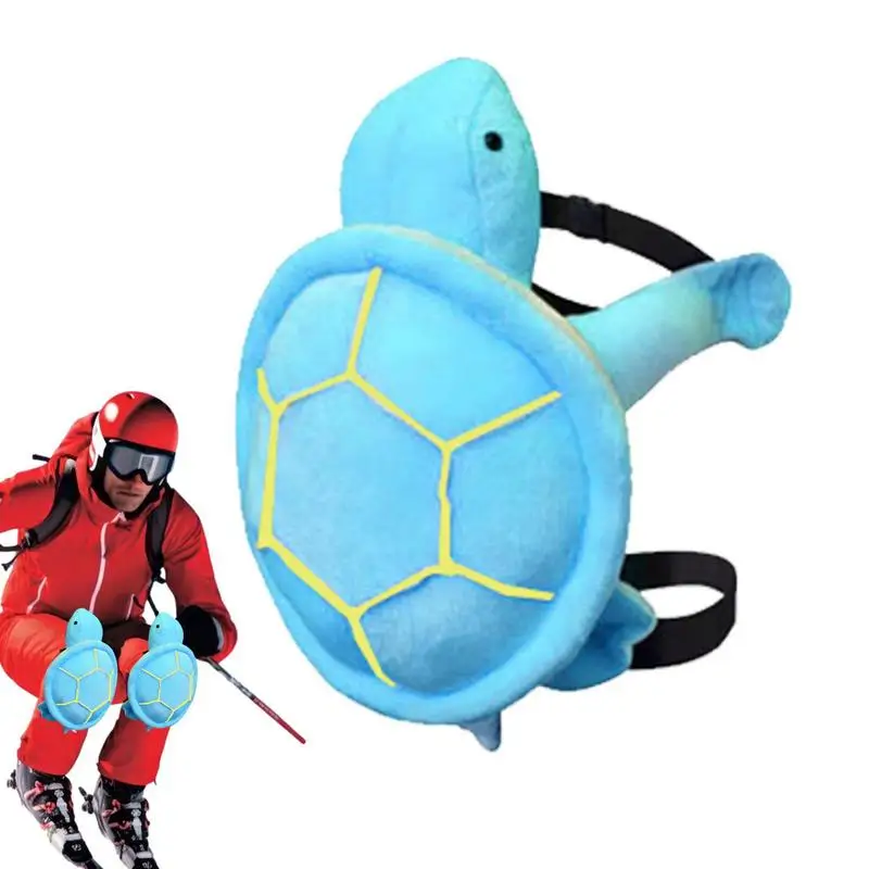 Turtle Butt Pad Cute Protection Hip Butt Pad Anti-Fall Ski Protective Gear Turtle Hip Protection Comfortable Skiing Protector