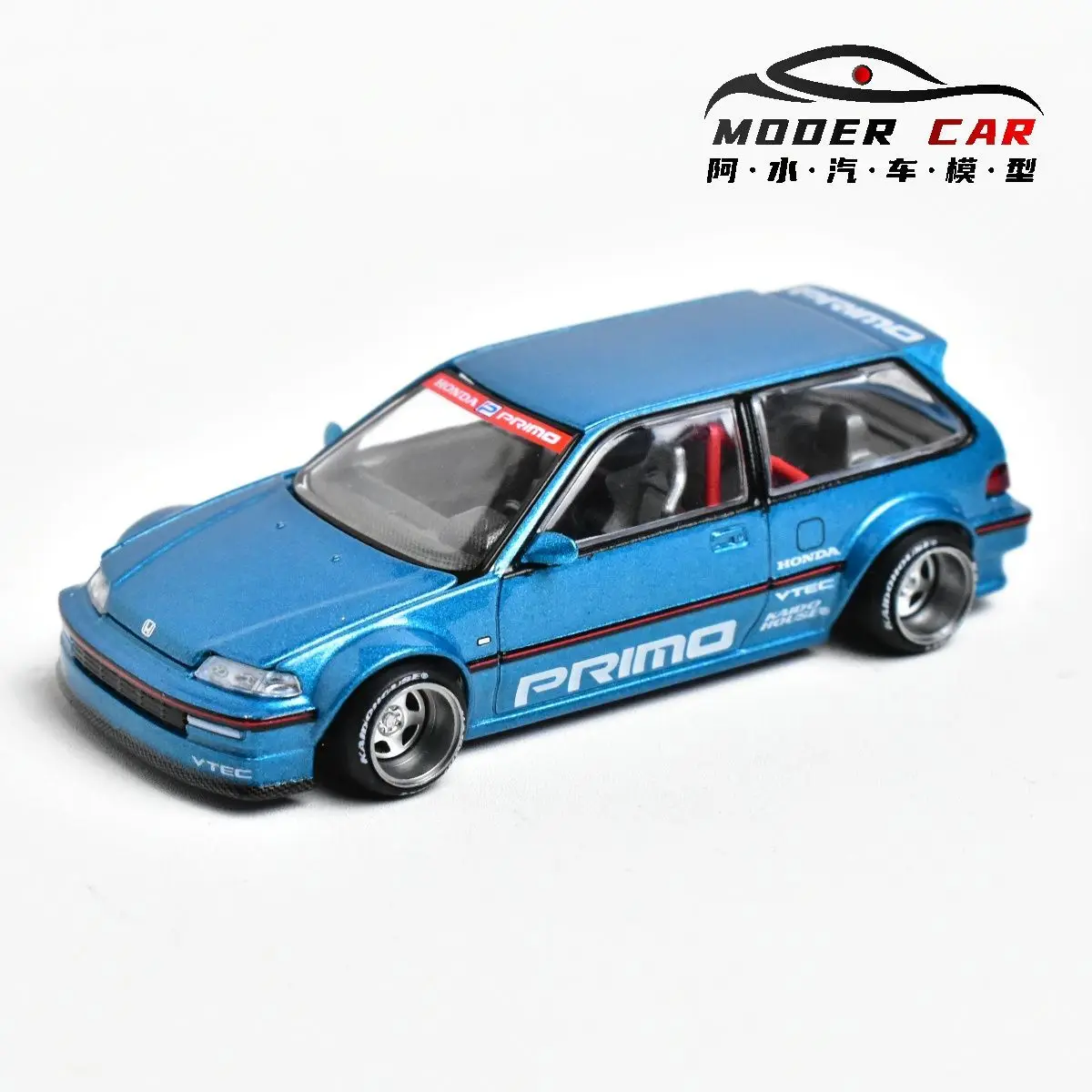 Kaido House + MINIGT Civic (EF) Kaido Works V1 KHMG126 Diecast Model Car 2