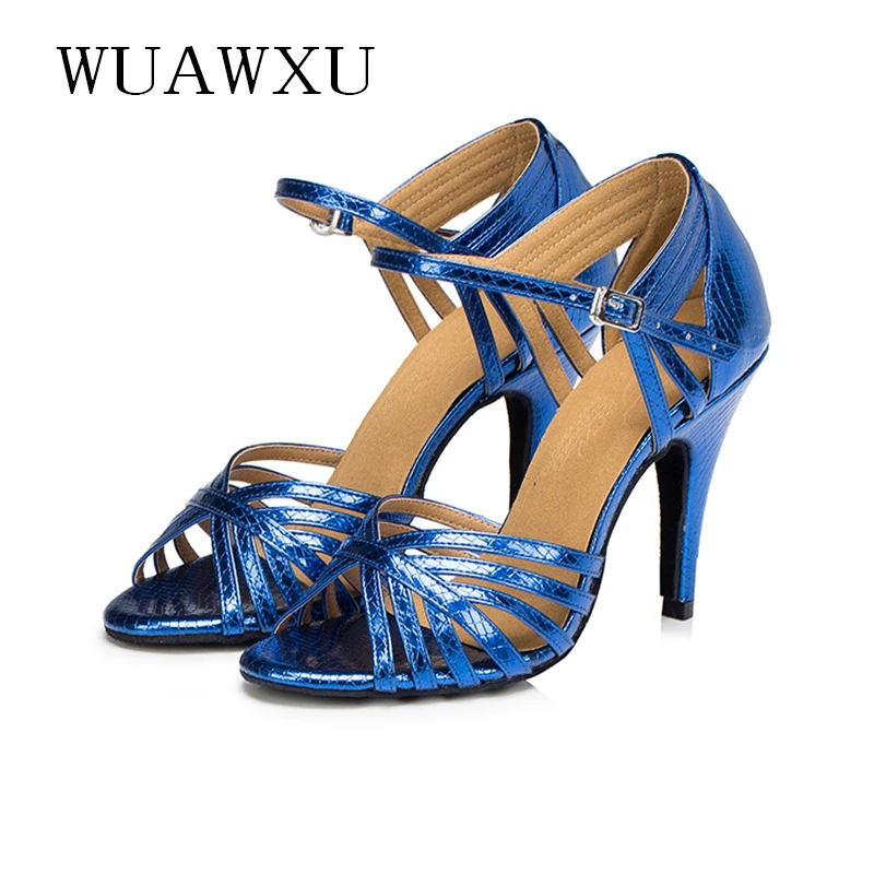 NATASHA New Latin Dance Shoes Professional Dance Shoes Gold High Heel Women's Dance Shoes Performance Dance Shoes Walk Show Danc 5