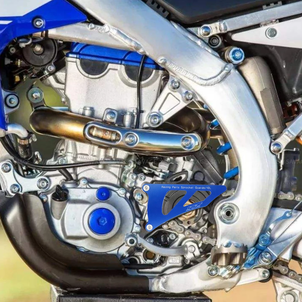 Motorcycle Front Sprocket Cover For YAMAHA YZ250 YZ450 F/FX Dirt Bike Engine Chain Guard Protector Racing Parts YZ 250F 450F