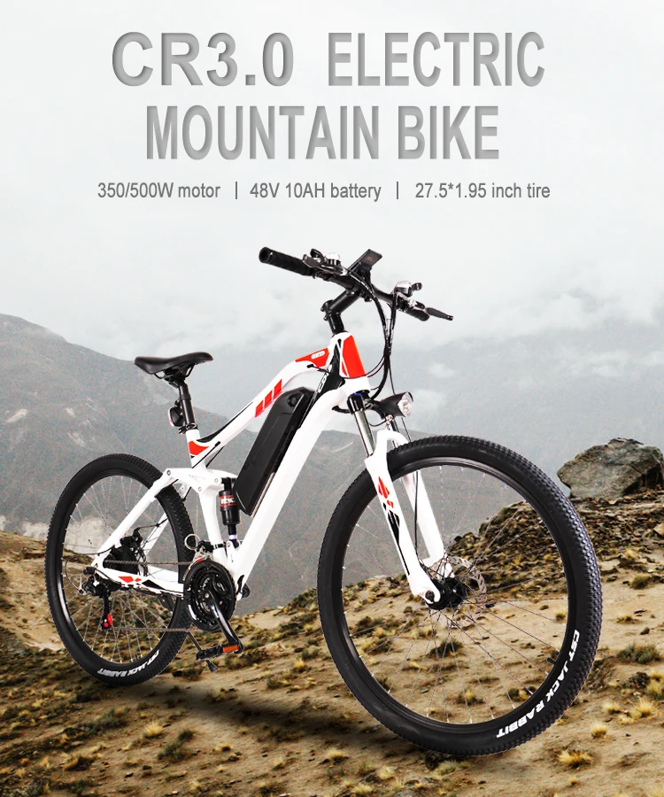 Vélo Électrique avec Batterie au Lithium de 750W, 48V, 13,6 Ah, Affichage Coloré, Haute