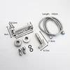 ULA Brushed Bidet Faucet Mixer Toilet Faucets Ducha Cold&Hot Water Mixer Crane Round Shower Sprayer Hygienic Shower 5