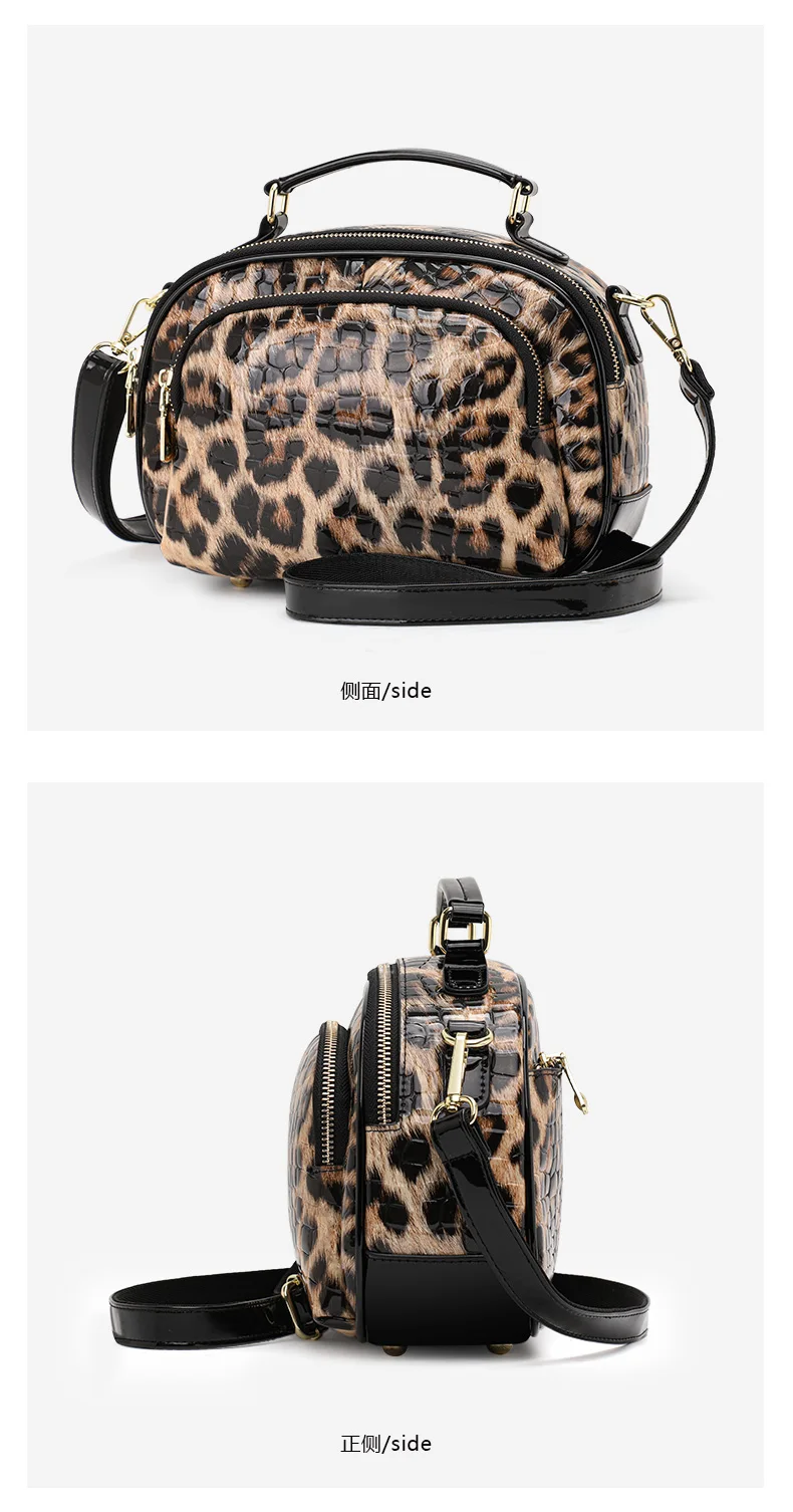 Aidrani Damen-Umhängetasche aus echtem Leder, lässige Einkaufstasche, leichte Handtasche, modische Abendtasche für Damen – Detail 9