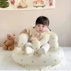 Infant Shining Baby Inflatable Sofa Children Puff Portable Bath Chairs PVC Multifunctional Seat Practice Sitting Bath Stool 5
