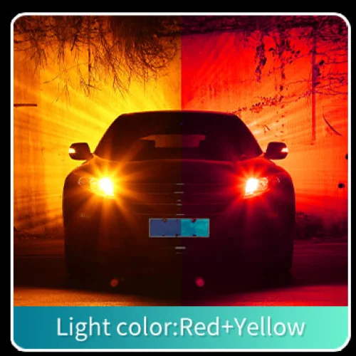 red turn yellow