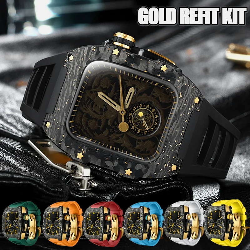 Luxury 45mm Modification Kit For Apple 8 Watch Case Titanium Mod Kit