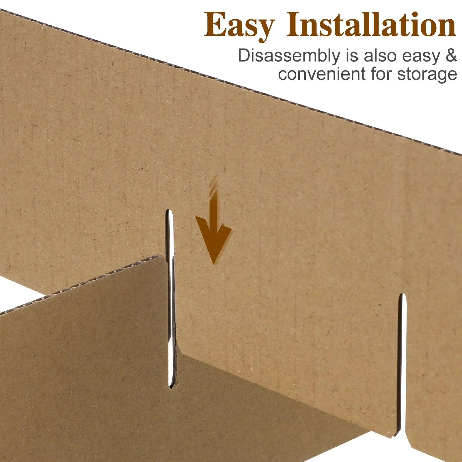 Transport Cardboard Box Dividers Partition Well Grid Packaging Box Dividers Glass Protect Divider Paper board gift wrapping