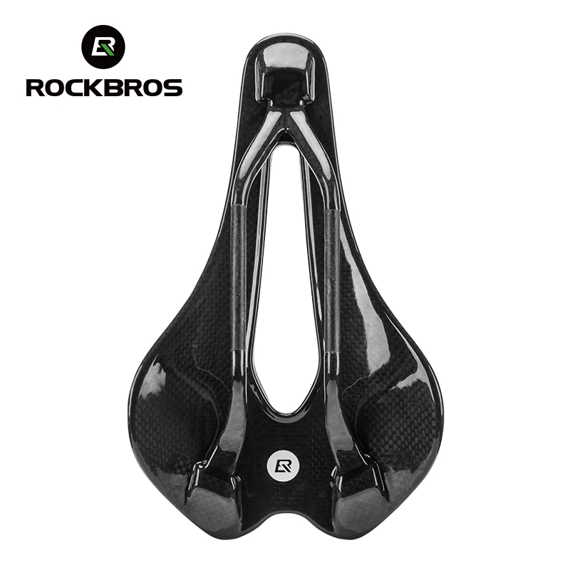 ROCKBROS 38001CS 3D Printed Bicycle Carbon Saddle Ultra-Light Shock-Absorption MTB Road Profession Racing Bicycle Cycling Saddle - Image 4
