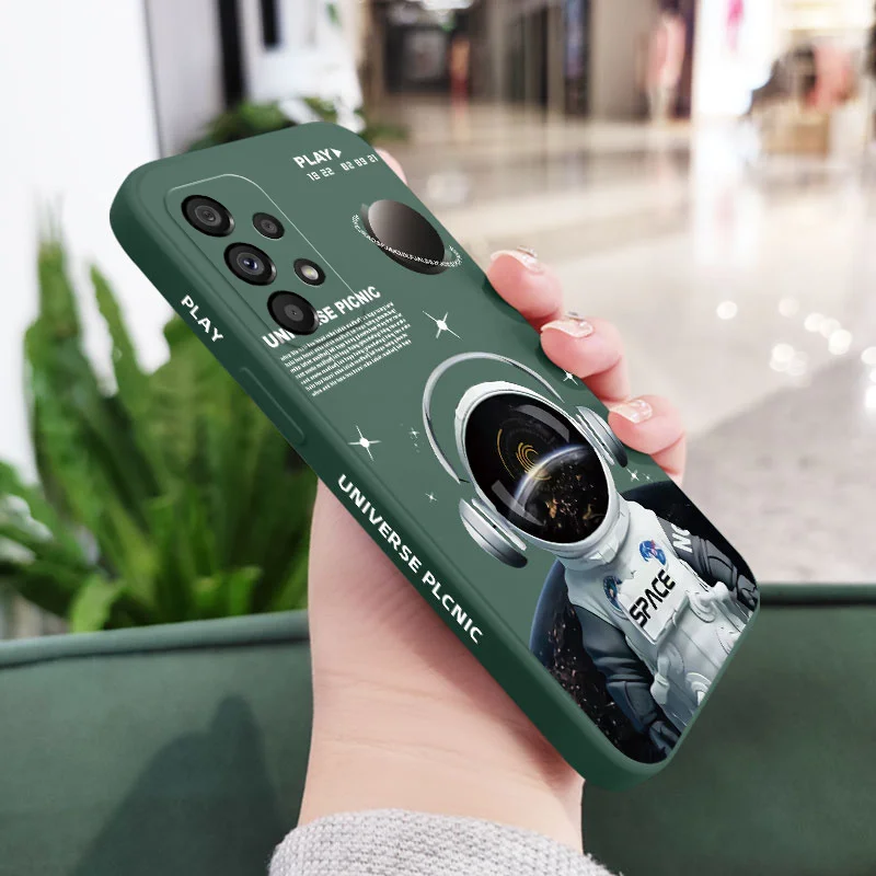 Cosmic Astronaut Angel Phone Case