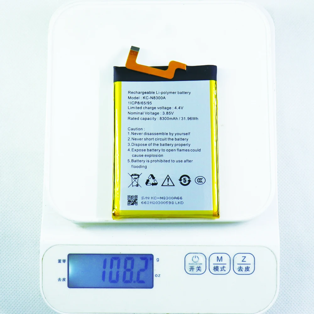 High-Capacity 8300mAh Replacement Battery with Tool Kit
