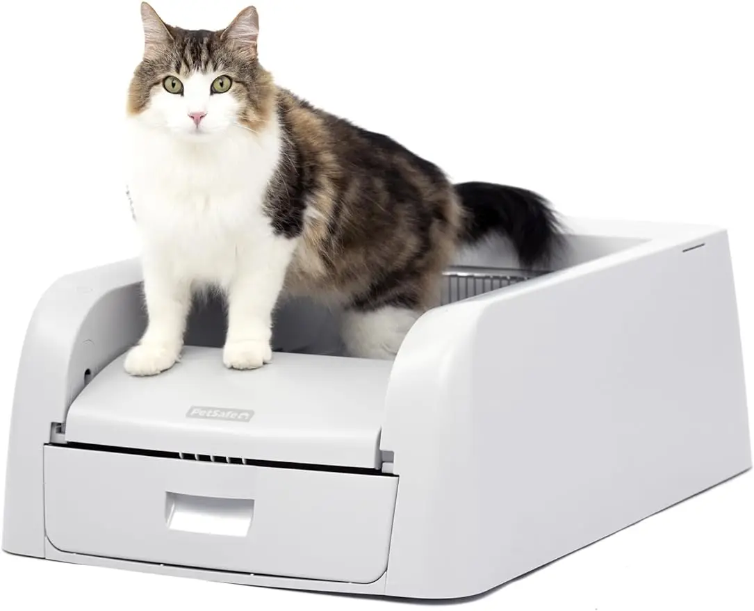 

PetSafe ScoopFree Clumping Self-Cleaning Litter Box,Never Scoop Litter Again,For Single and Multi-Cat Households