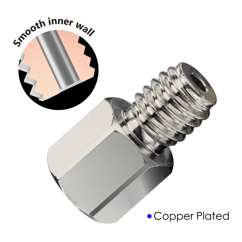 Adaptador v6 Plus Suave para Aumentar o Fluxo de Impressão 3d de Alta Velocidade Rapid Hot End Bicos Cht Adaptar-se a v6 - Imagem 6