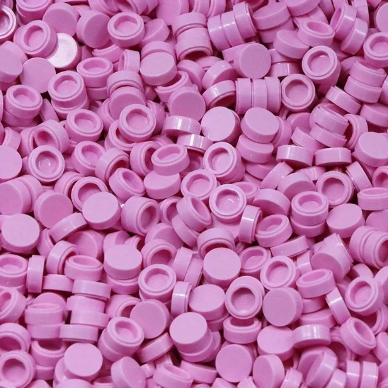 200 teile/los Fliesen 1x1 Runde Spezielle Ziegel Baustein Kleine Partikel Groß Ziegel Teile Diy Spielzeug – Detail 13