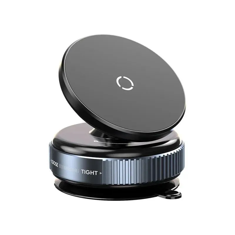 Vacuum Magnetic Phone Holder 360 Rotation