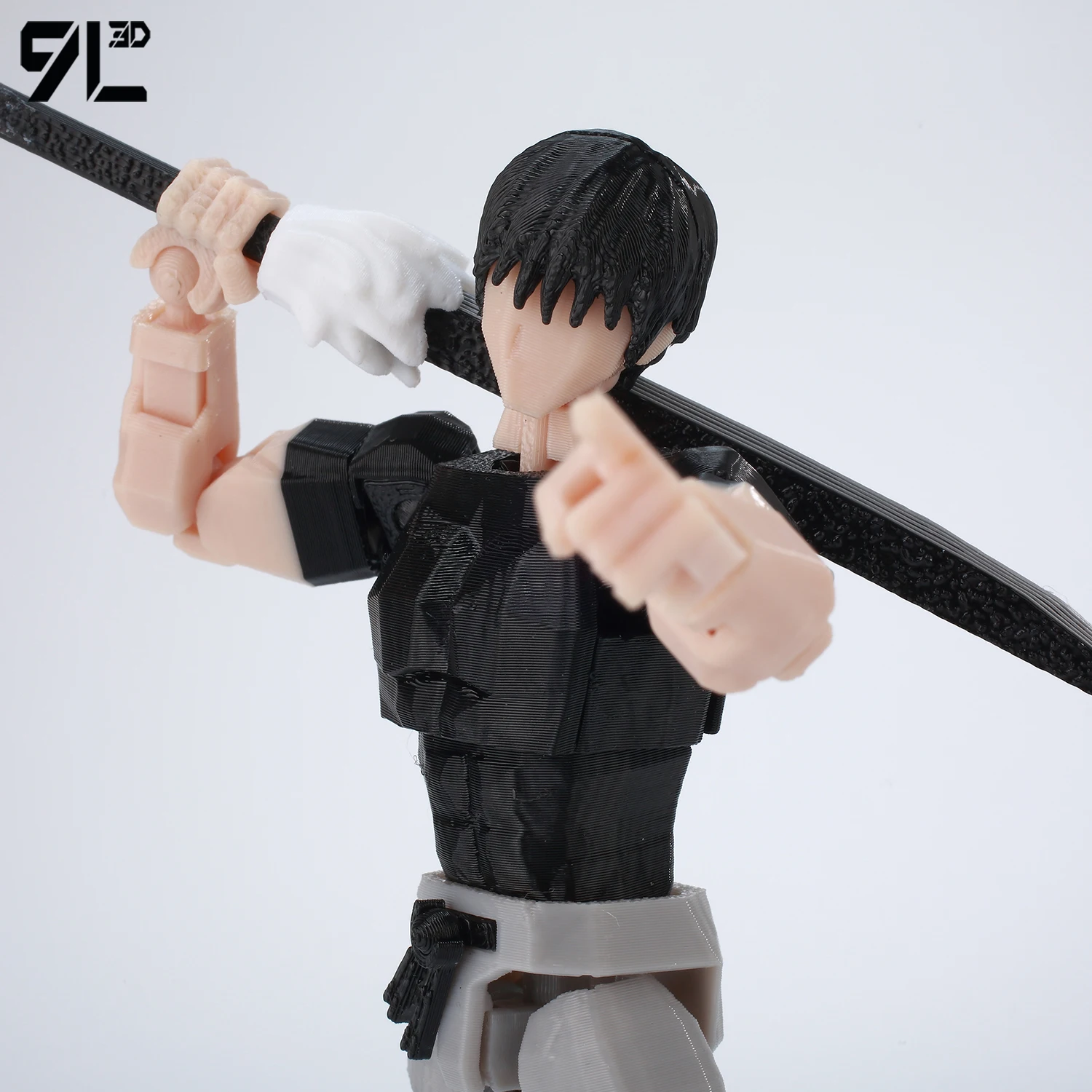 9L3D Gedruckt Jujutsu Kaisen Fushiguro Toji Anime Multi-Gelenk Shapeshift Spielzeug Action-figuren Mannequin Modell Ornamente Geschenk Spielzeug – Detail 29