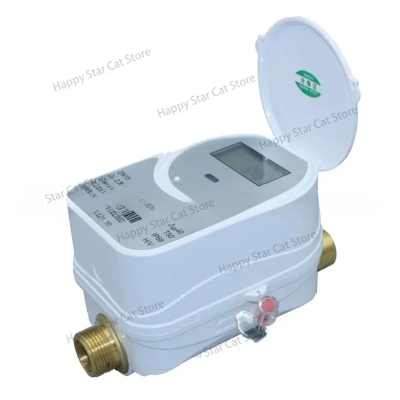 Wireless ZIGBEE Water Flow Monitor and Water Shutoff in 3/4 inch Smart Ultrasonic Meter