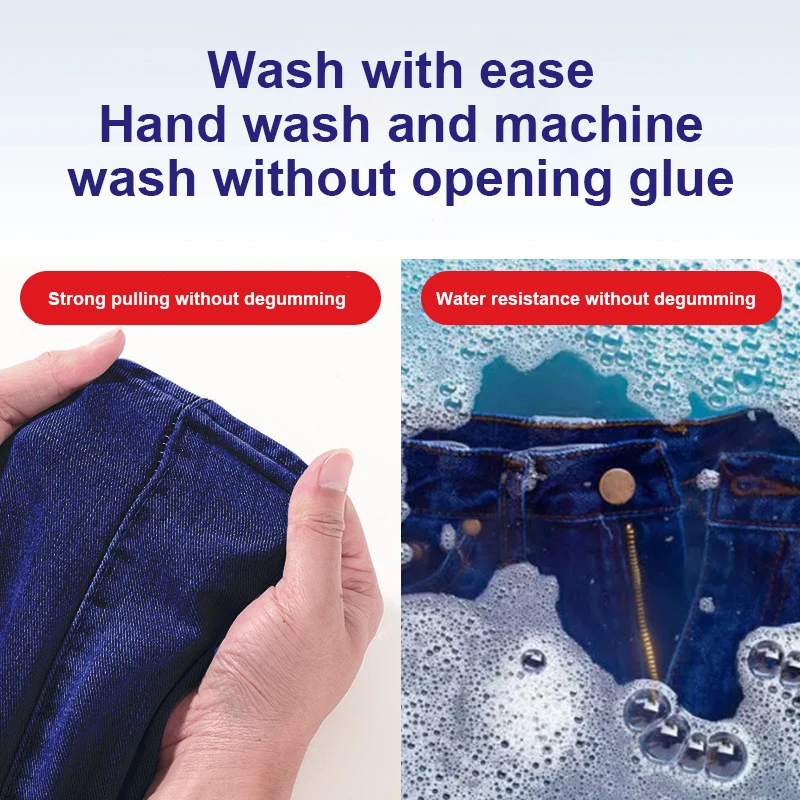 Fabric Glue Fabric Sewing Glue Multi Liquid Instant Transparent Super Strong Universal Sealers Repair Tool