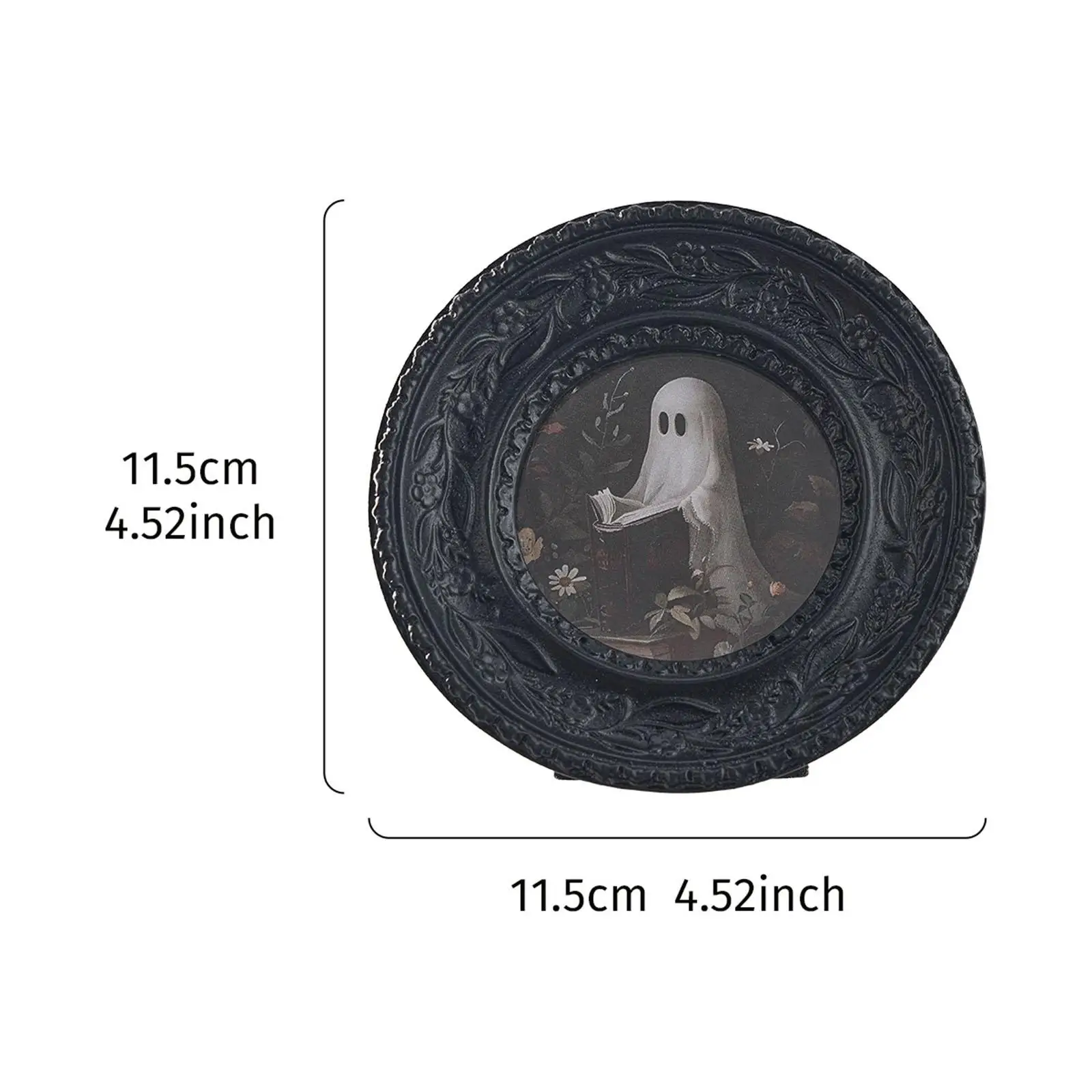 Retro Design Picture Frame Wall Hanging Craft Multifunction Photo Frame for Anniversary Office Gathering Housewarming Bathroom