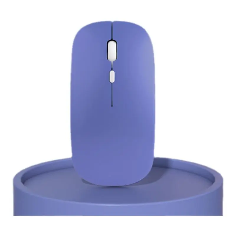 Wireless Mouse Macaron Rechargeable Bluetooth 2.4G USB For Android Windows Tablet Laptop Notebook PC For IPAD Mobile