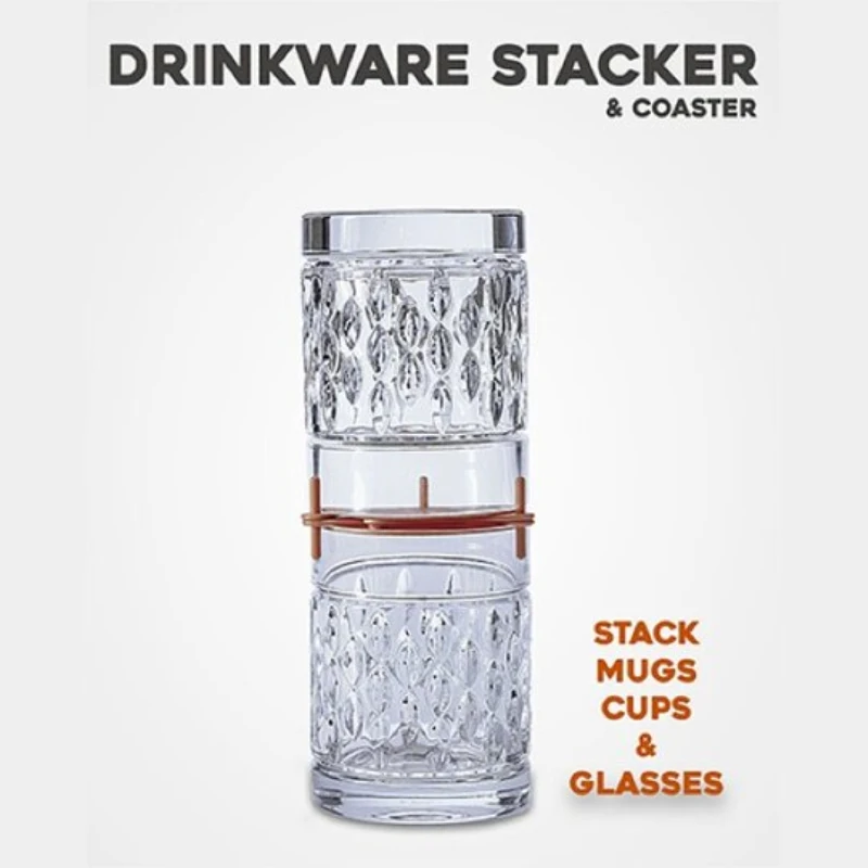 

Органайзер для кофейных кружек, кухонный шкаф, Штабелируемая полка для чашек, гаджет, цветная расширяемая полка для фотографий