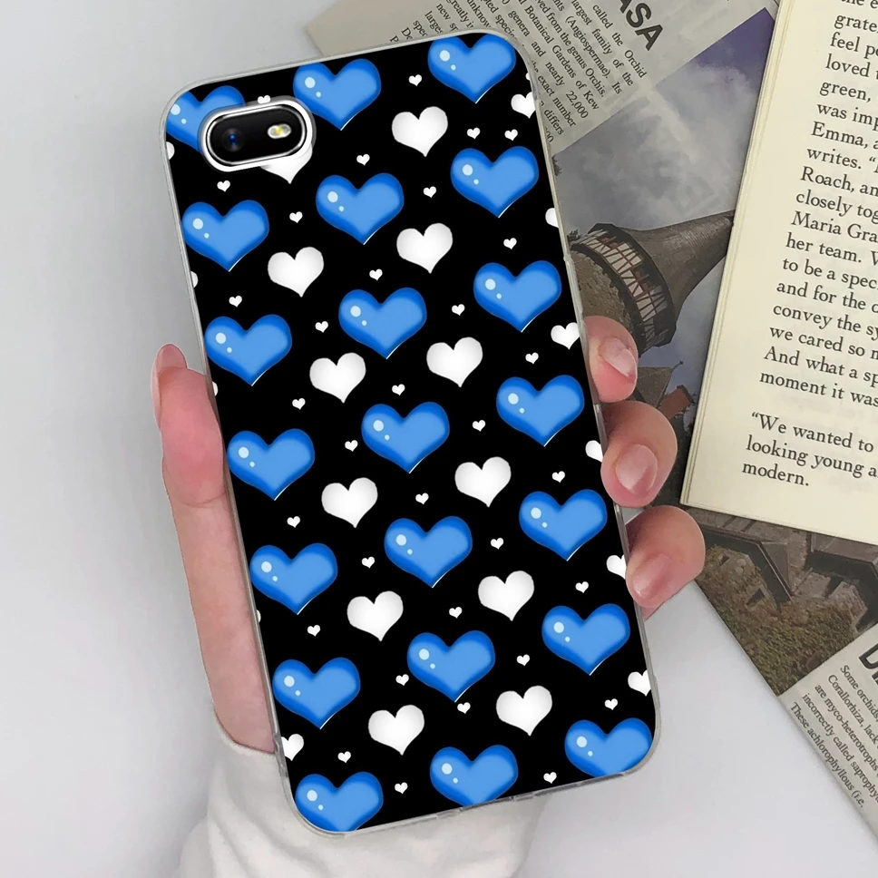 Cute Sweet Girl Transparent Soft Silicone Phone Case – 6.1 inches