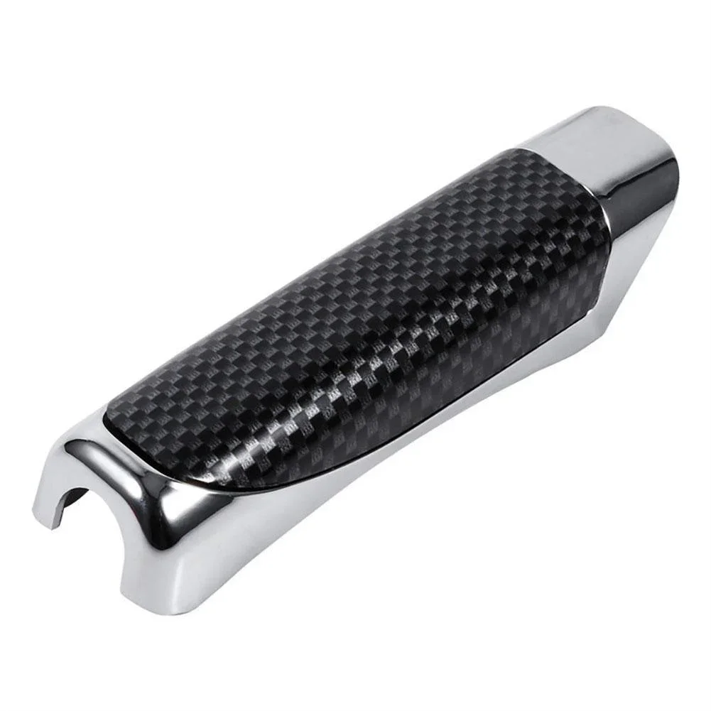 Car Accessories Universal Handbrake Grip Car Hand Brake Carbon Fiber Protector Cover Interior Stylish Decor