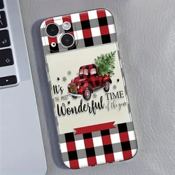 Festive Christmas Phone Case - Perfect Holiday Gift for iPhone 12 Mini (Clear)