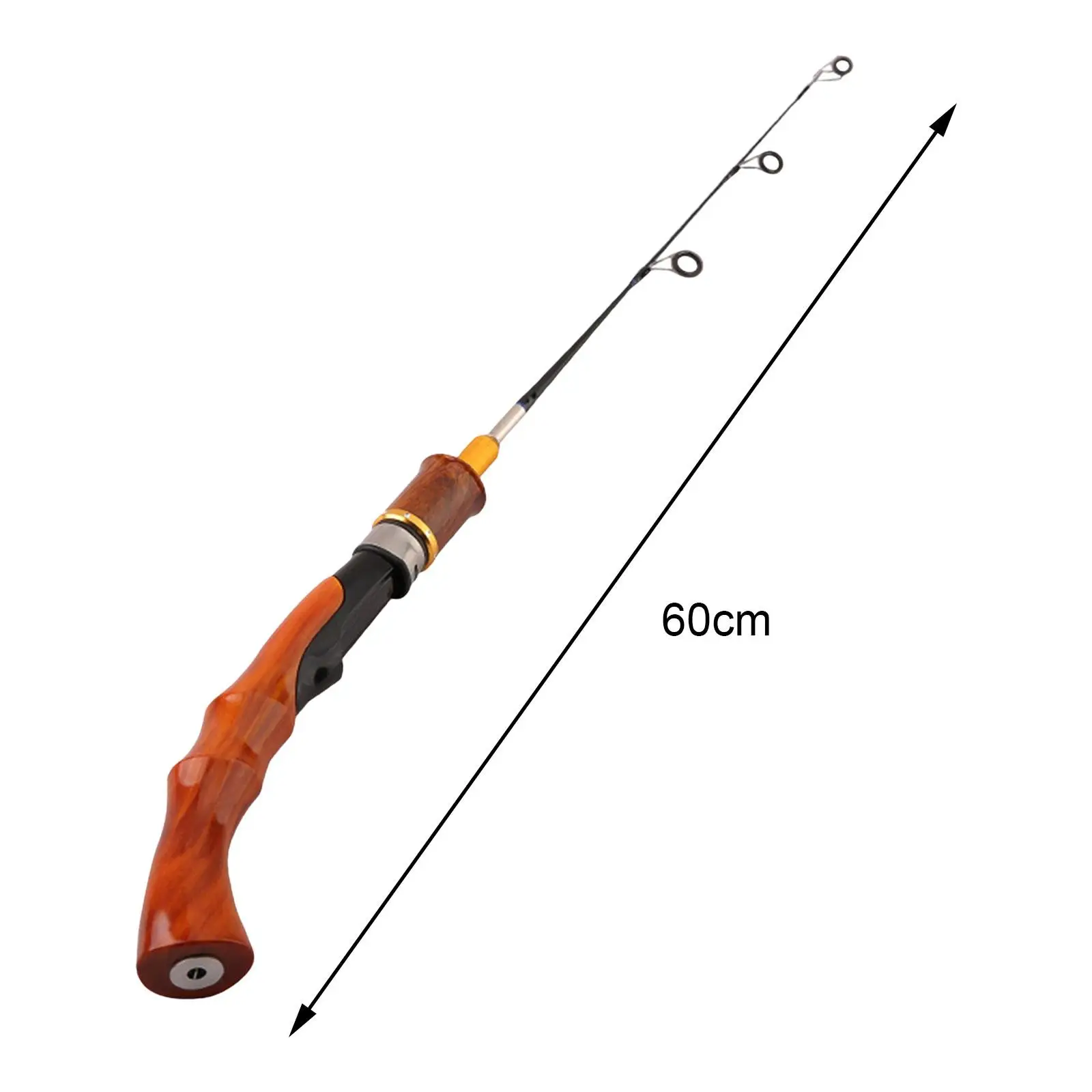Portable Ice Fishing Rods Fish Rod Ice Fishing Pole for Inshore Fishing Portable Ice Fishing Rods Fish Rod Ice Fishing Pole for Inshore Fishing