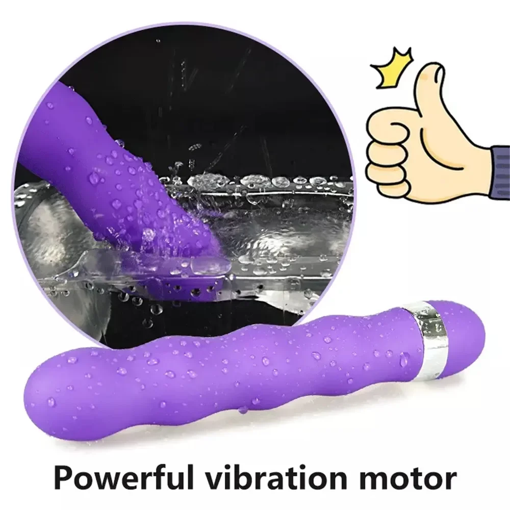 G-punkt vibrator av stav med anale perler og butt plug_voghion.com