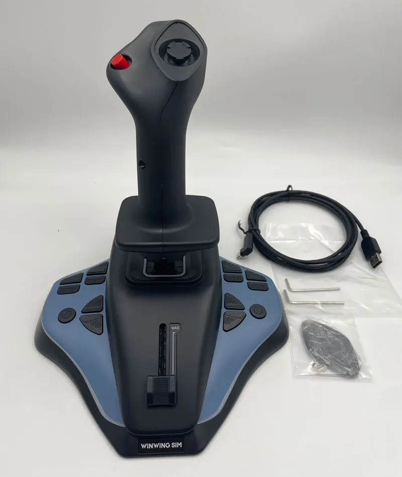 Simulateur de Vol Airbus Joystick PC avec Retour Vibrant L Captain/R First Officer