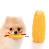 New Pet Toys Squeak Toys Latex Corn shape Puppy Dogs Toy Pet Supplies Training Playing Chewing Dog Toys For Small Dogs 1