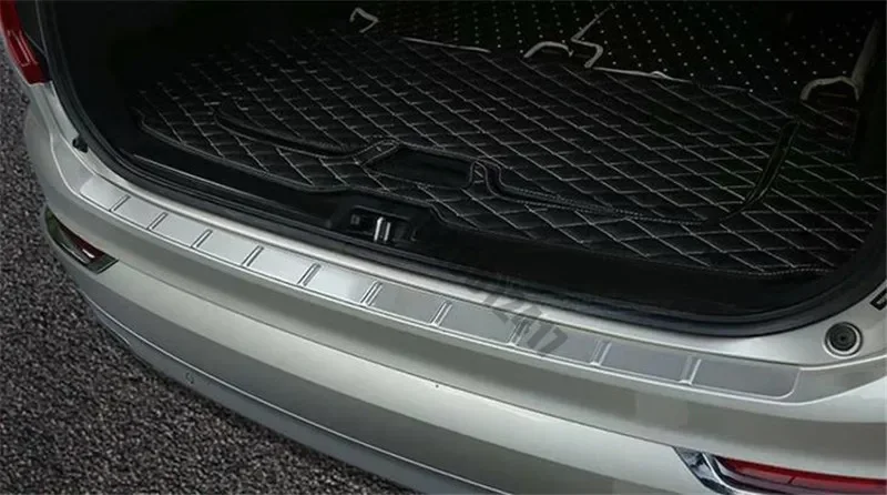 Car Accessories Rear Bumper Protector Sill Trunk Rear guard Tread Plate For Volvo XC90 -